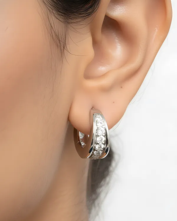 Silver_Geometric_Sterling_Rhodium_Plated_Silric_Hoops_Earrings_For_Women