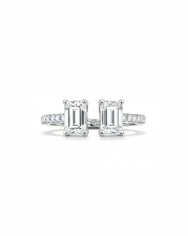 Silver_Rhodium_Plated_Sterling_Twin_Emerald_Harmony_Ring_For_Women