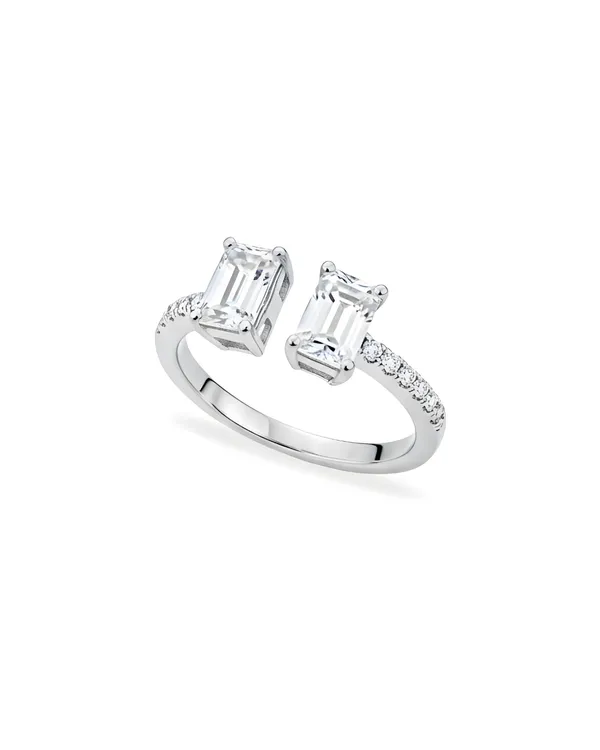 Silver_Rhodium_Plated_Sterling_Twin_Emerald_Harmony_Ring_For_Women