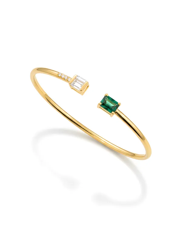 Gold_And_Green_Sterling_Silver_Plated_Viraas_Emerald_Bracelet_For_Women