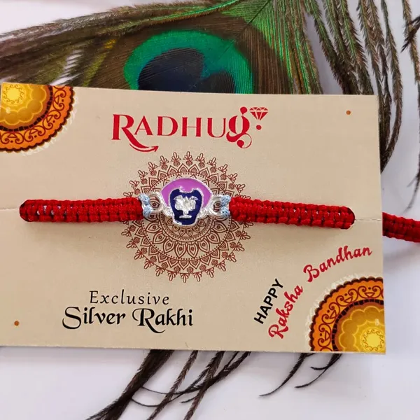 Pack_Of_1_Silver_Chota_Bheem_Enamel_Charm_Red_Blue_Braided_Thread_Rakhi