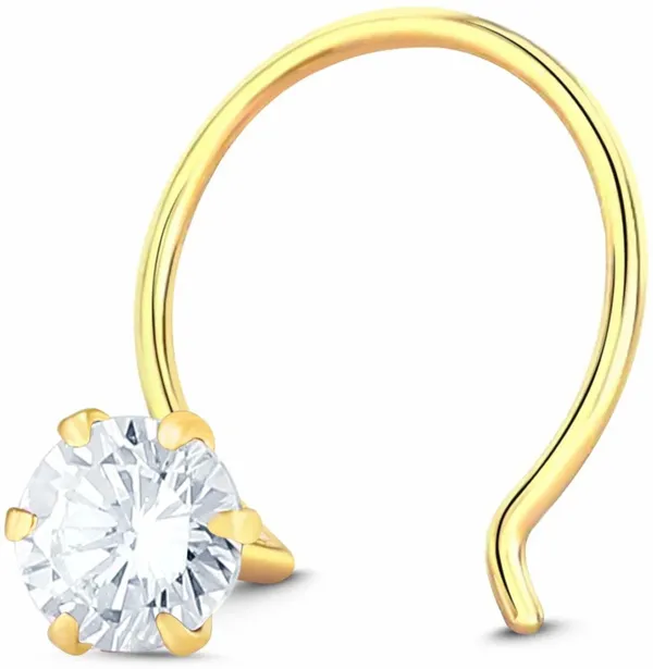 Cubic_Zirconia_Gold-Plated_Plated_Brass_Nose_Ring