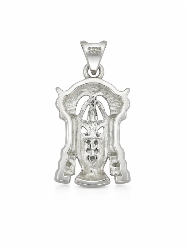 925_Pure_Silver_Lord_Venkateshwara_Triputi_Balaji_Pendent/Locket