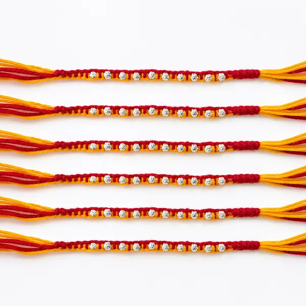 Pack_of_6-_Silver_Buds_Floral_Dora_Rakhi