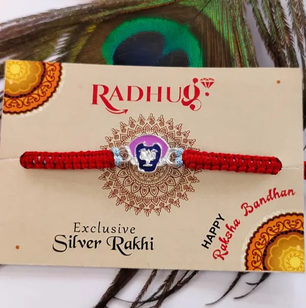 Pack_Of_1_Silver_Chota_Bheem_Enamel_Charm_Red_Blue_Braided_Thread_Rakhi