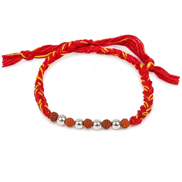 Pack_Of_1_925_Silver_Bead_Rudraksha_Mauli_Kalawa_Thread_Rakhi