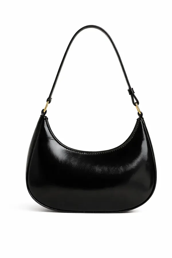 Black_&_Brown_Pu_Leather_Sling_Bag_For_Women