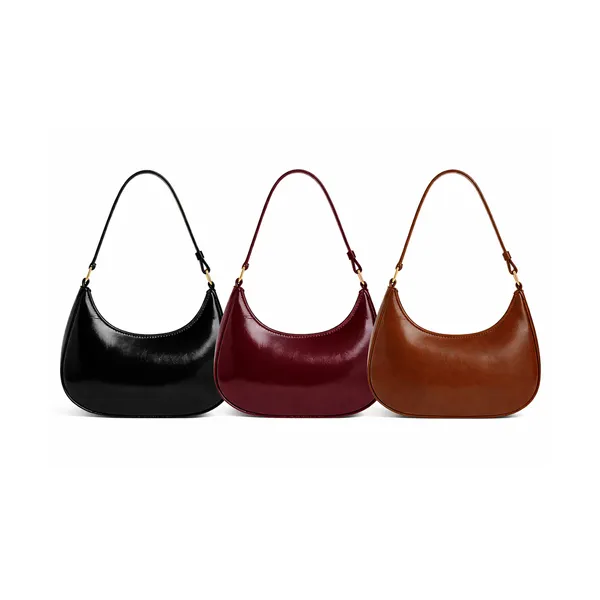Black_&_Brown_Pu_Leather_Sling_Bag_For_Women