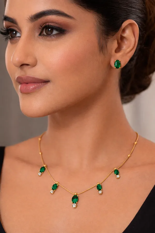 Ahaana_18K_Gold_Plated_Anti_Tarnish_Necklace_Set_For_Women