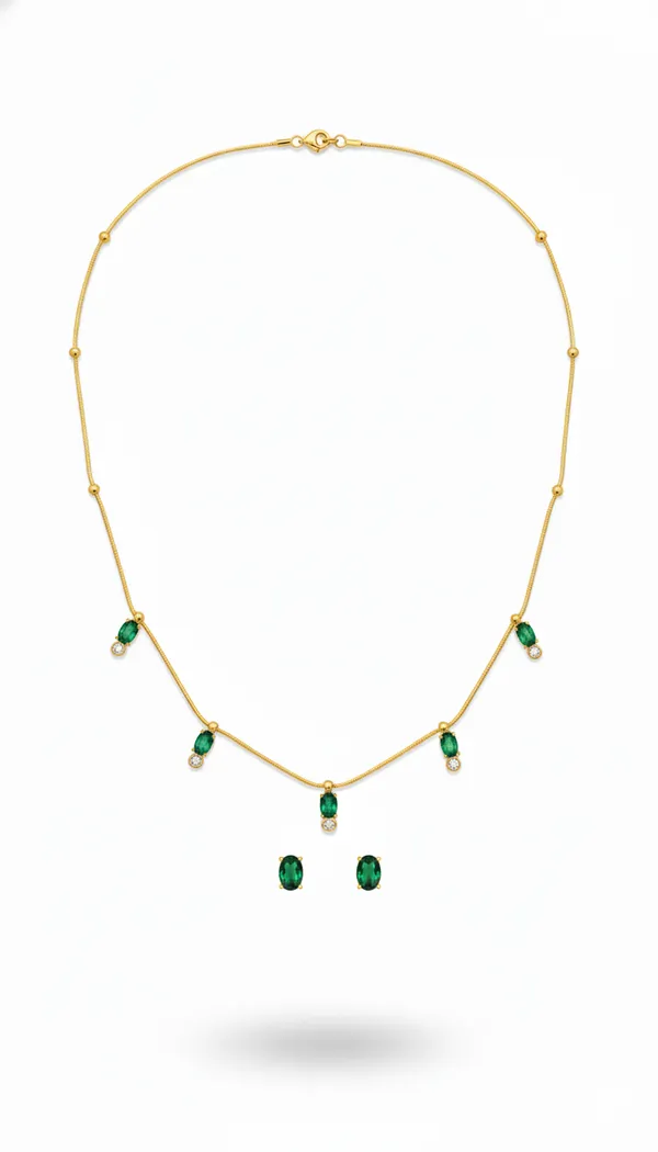 Ahaana_18K_Gold_Plated_Anti_Tarnish_Necklace_Set_For_Women