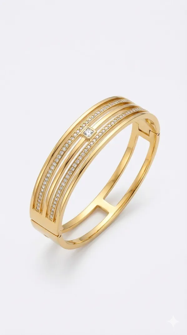 Vritika_18K_Gold_Plated_Anti_Tarnish_Bracelet_For_Women