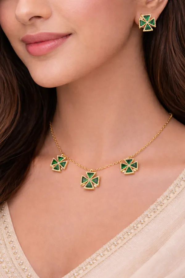Yashvi_18K_Gold_Plated_Anti_Tarnish_Necklace_Set_For_Women