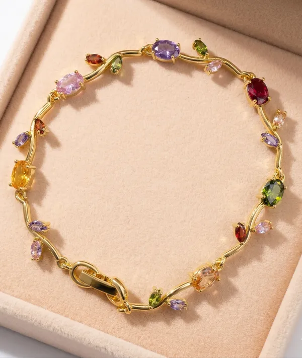 Isabella_18K_Gold_Plated_Anti_Tarnish_Tulip_Bracelet_For_Women