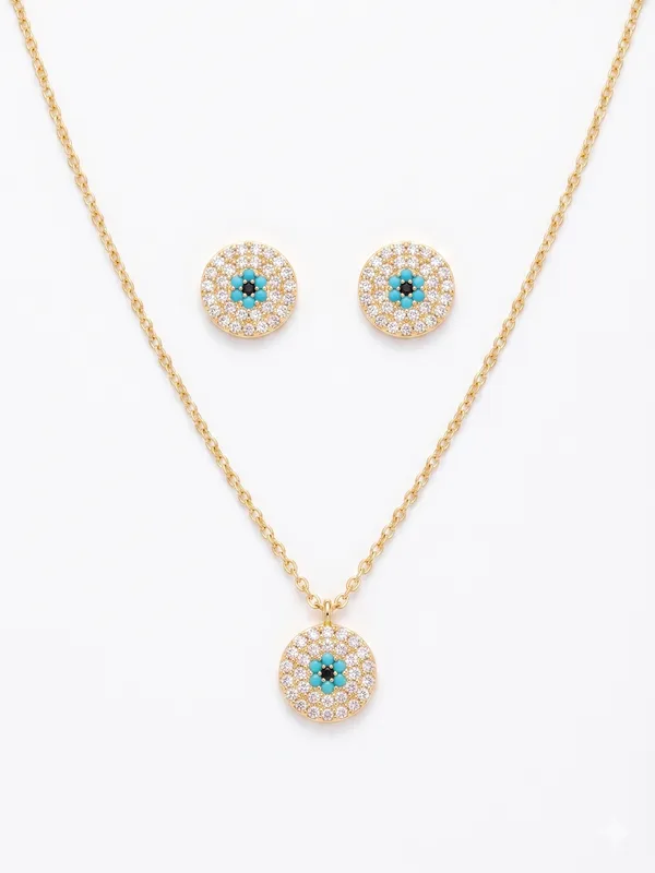 Ivy_18K_Gold_Plated_Anti_Tarnish_Evil_Eye_Necklace_Set_For_Women