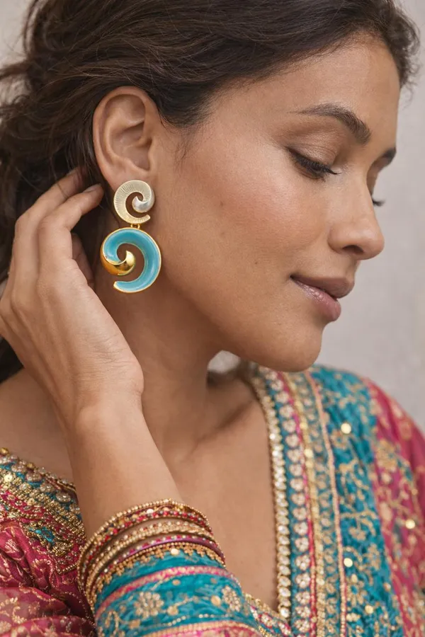 Ojal_Gold_Plated_Anti_Tarnish_Earring_For_Women