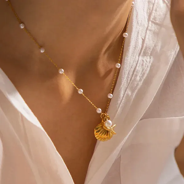 Stella_18K_Gold_Plated_Anti_Tarnish_Seashell_Necklace_For_Women