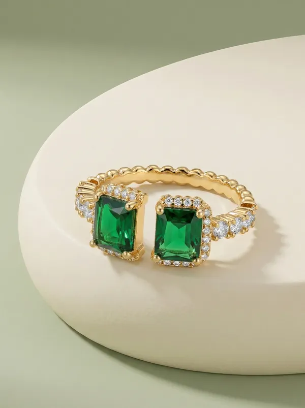 Neeraa_18K_Gold_Plated_Anti_Tarnish_Ring_For_Women