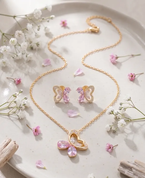 Clara_18K_Gold_Plated_Anti_Tarnish_Butterfly_Necklace_Set_For_Women