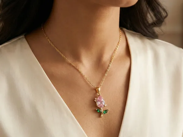 Neerja_Gold_Plated_Anti_Tarnish_Pendant_Necklace_For_Women