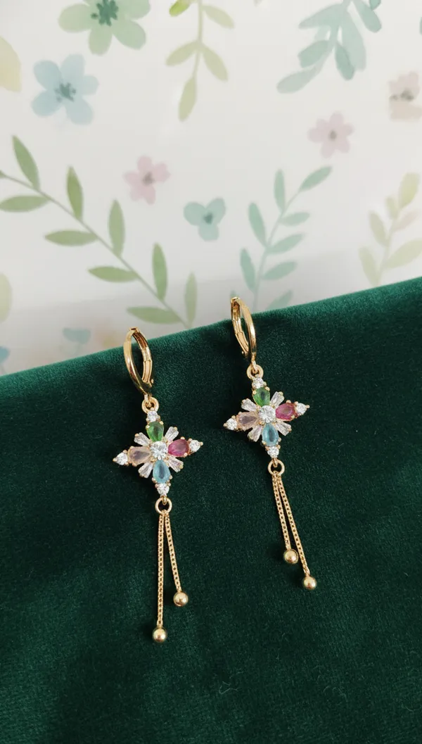 Maheera_Rose_Gold_Plated_Earring_For_Women
