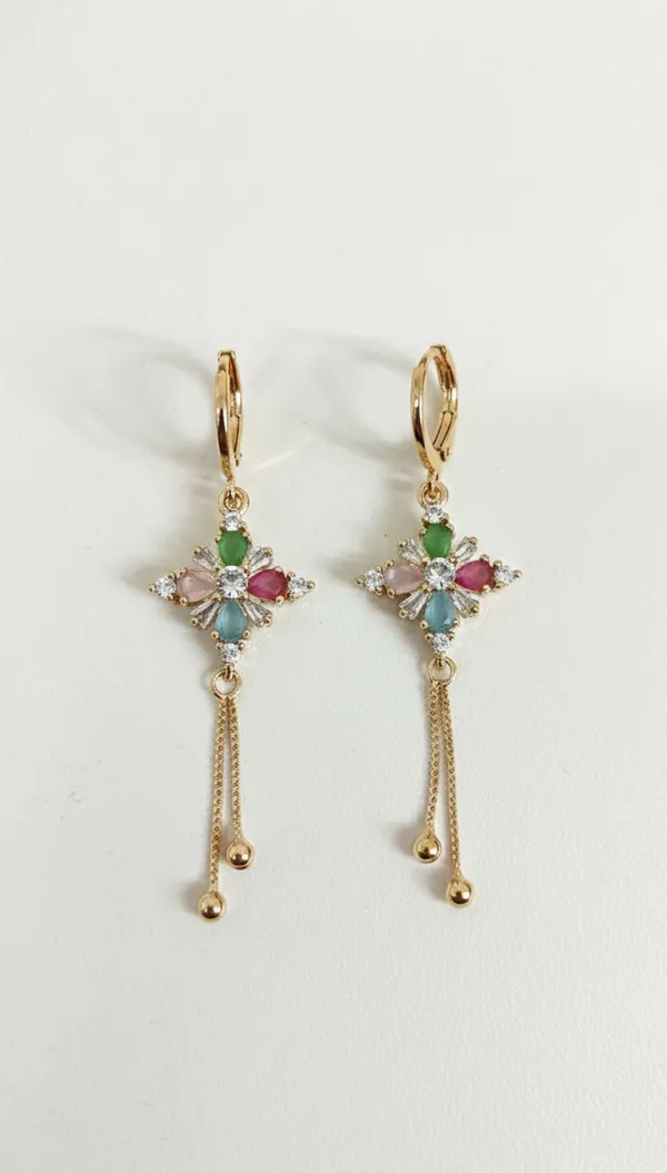 Maheera_Rose_Gold_Plated_Earring_For_Women
