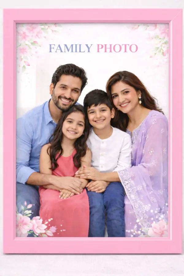 Pink_Customize_Photo_Frame_8_Inch_*12_Inch_For_Large_Wall_Decor