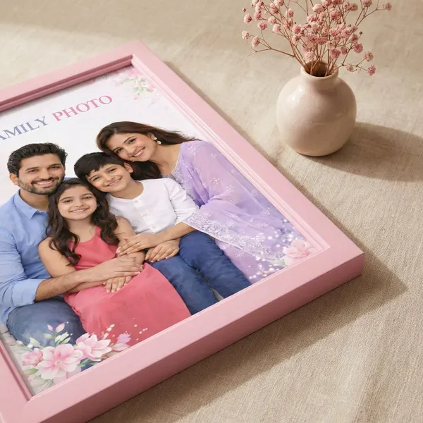 Pink_Customize_Photo_Frame_8_Inch_*12_Inch_For_Large_Wall_Decor
