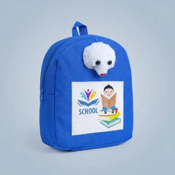 Blue_Polyester_School_Bag_For_Kids