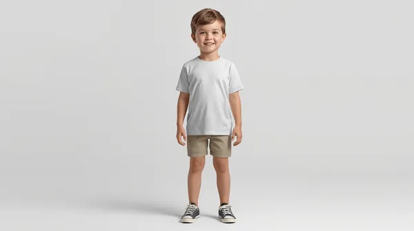 White_Personalized_T_Shirt_For_Kids_6_X_7_Y_For_Daily_Wear_And_Gifting