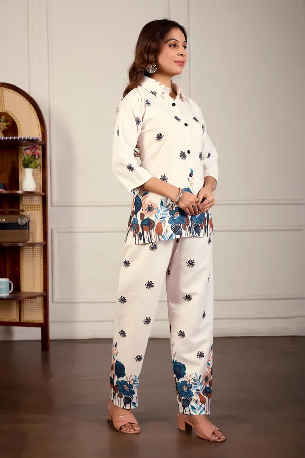 Cream_Floral_Printed_Rayon_Co-ord_Set_for_Women
