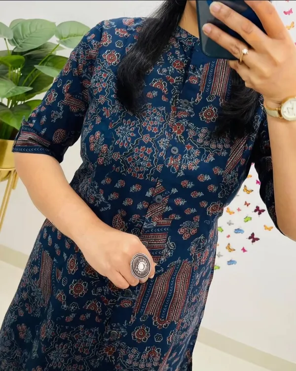 Navy_Blue_Rayon_Co_Ord_Set_For_Women