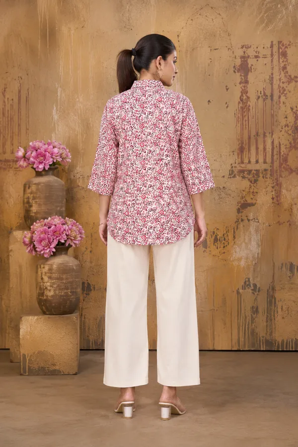 Women’s_Pink_Floral_Printed_Top