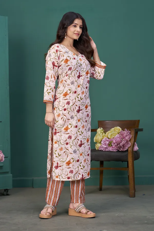 Women’s_Floral_Printed_Pure_Cotton_Kurta_Pant_Set