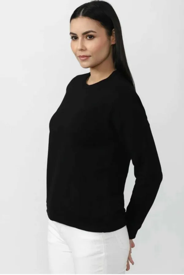 Black_Solid_Wool_Full_Sleeve_Round_Neck_Sweatshirt_For_Women