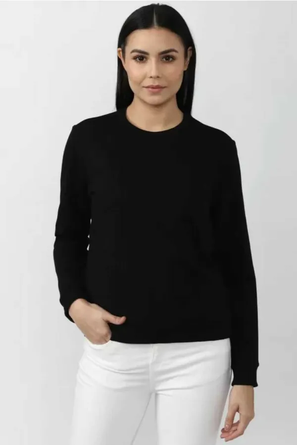 Black_Solid_Wool_Full_Sleeve_Round_Neck_Sweatshirt_For_Women