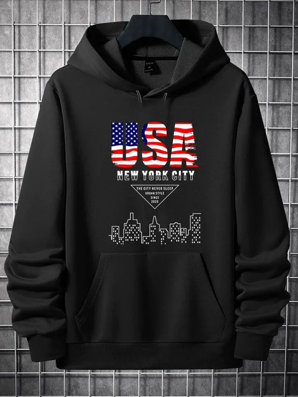 Black_Printed_Fleece_Full_Sleeve_Hooded_Neck_Sweatshirt_For_Men_&_Women