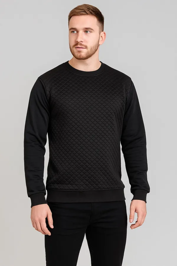 Black_Geometric_Print_Polyester_Full_Sleeve_Round_Neck_Sweatshirt_For_Men