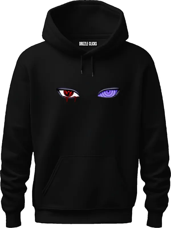 Black_Printed_Cotton_Blend_Full_Sleeve_Hooded_Neck_Sweatshirt_For_Men