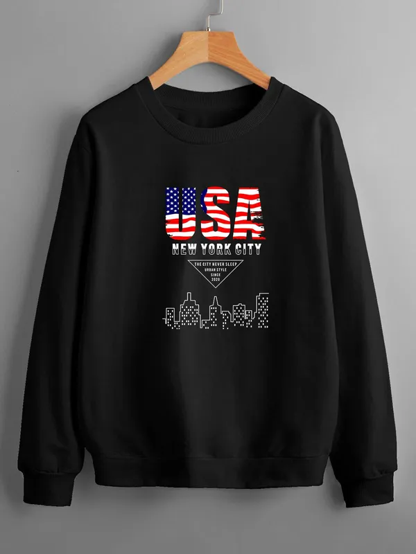 Black_Graphic_Print_Fleece_Full_Sleeve_Round_Neck_Sweatshirt_For_Men