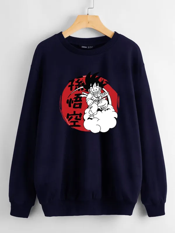 Blue_Graphic_Print_Fleece_Full_Sleeve_Round_Neck_Sweatshirt_For_Men_&_Women