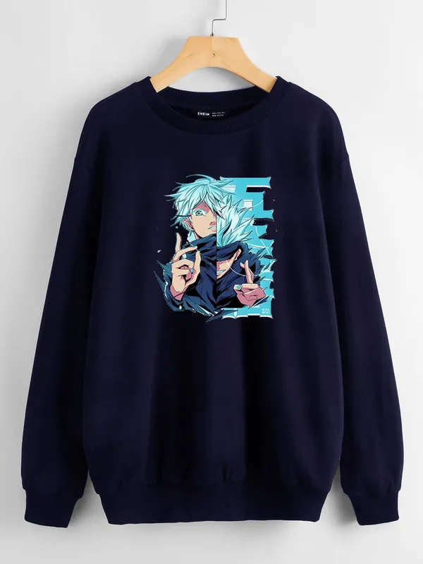 Blue_Printed_Fleece_Full_Sleeve_Round_Neck_Sweatshirt_For_Men