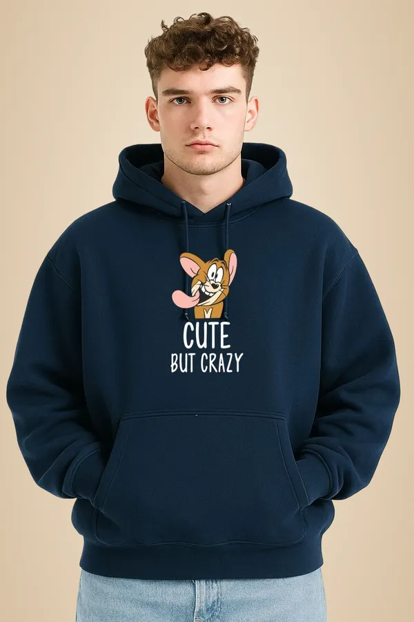Blue_Printed_Fleece_Full_Sleeve_Hooded_Neck_Sweatshirt_For_Men