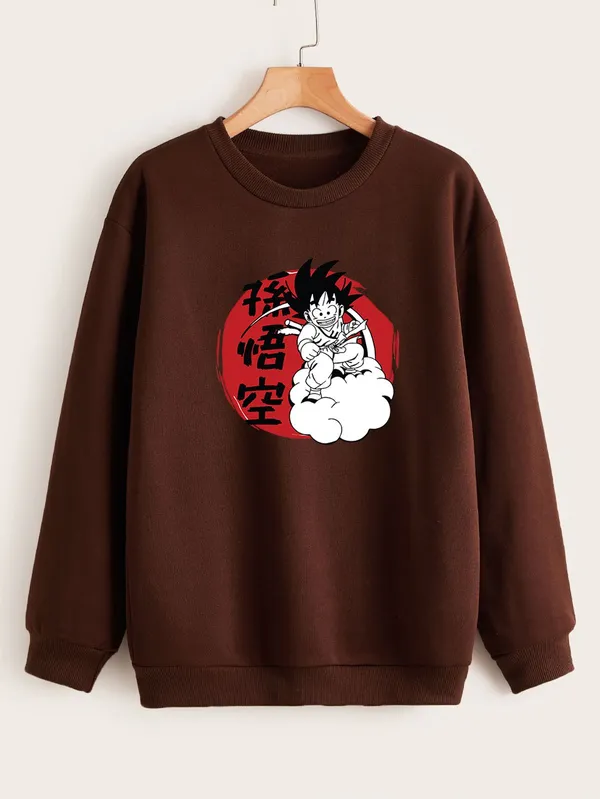 Brown_Graphic_Print_Fleece_Full_Sleeve_Round_Neck_Sweatshirt_For_Men_&_Women