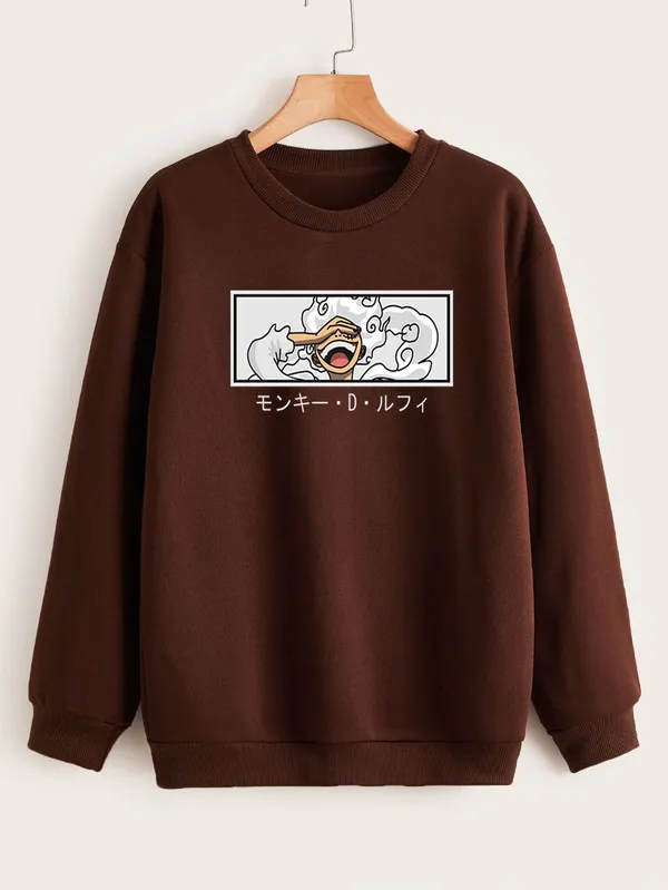 Brown_Graphic_Print_Fleece_Full_Sleeve_Round_Neck_Sweatshirt_For_Men_&_Women