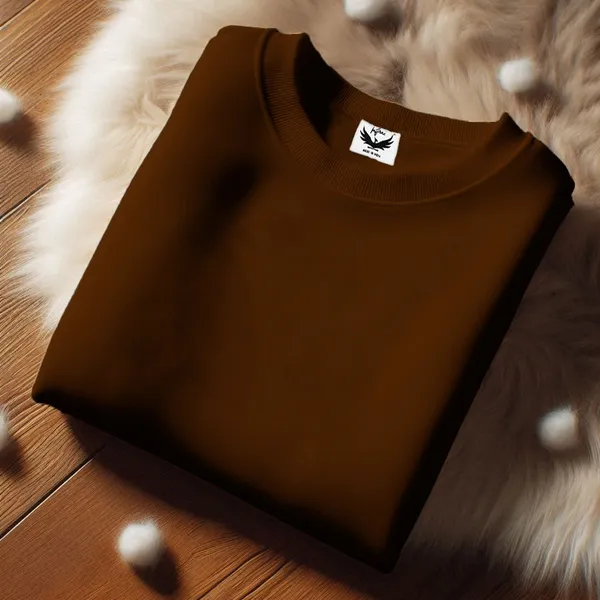 Brown_Full_Sleeve_Solid_Men_Sweatshirt