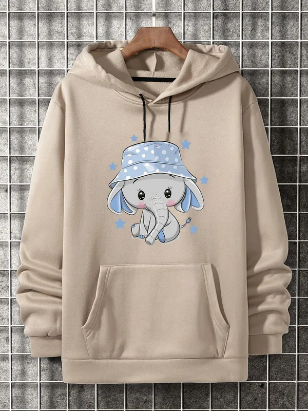 Cream_Graphic_Print_Fleece_Full_Sleeve_Hooded_Neck_Sweatshirt_For_Men_&_Women