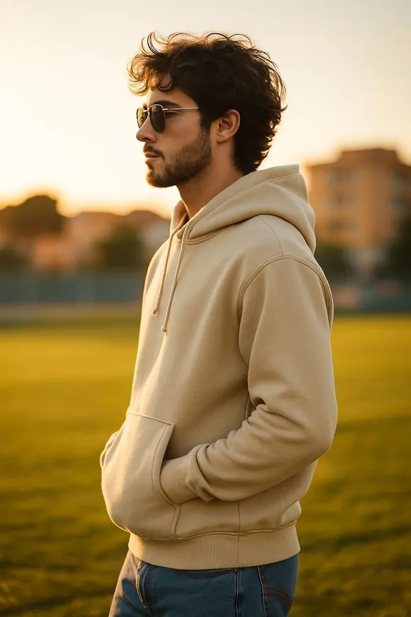 Cream_Full_Sleeve_Solid_Men_Sweatshirt