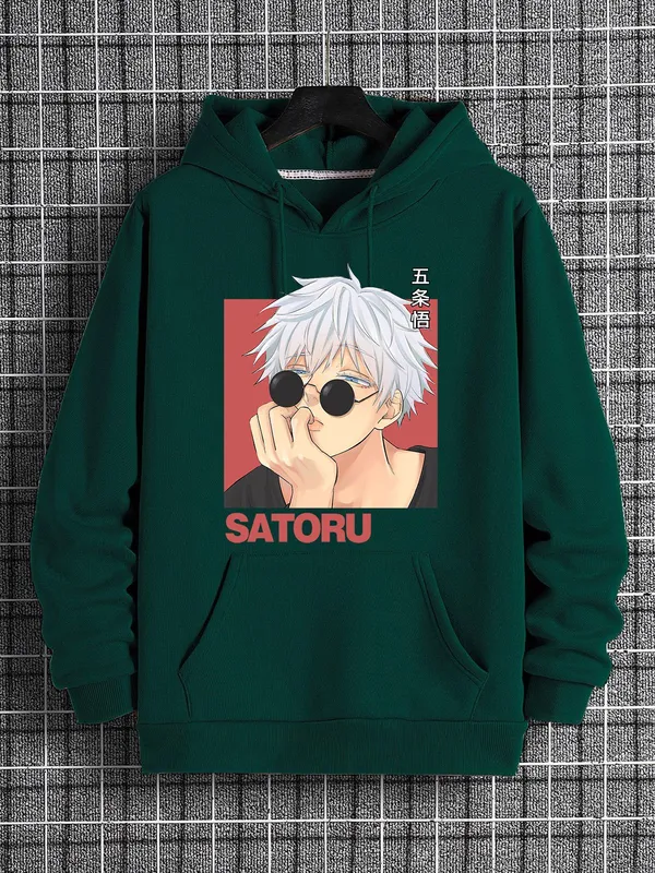 Green_Printed_Fleece_Full_Sleeve_Hooded_Neck_Sweatshirt_For_Men_&_Women