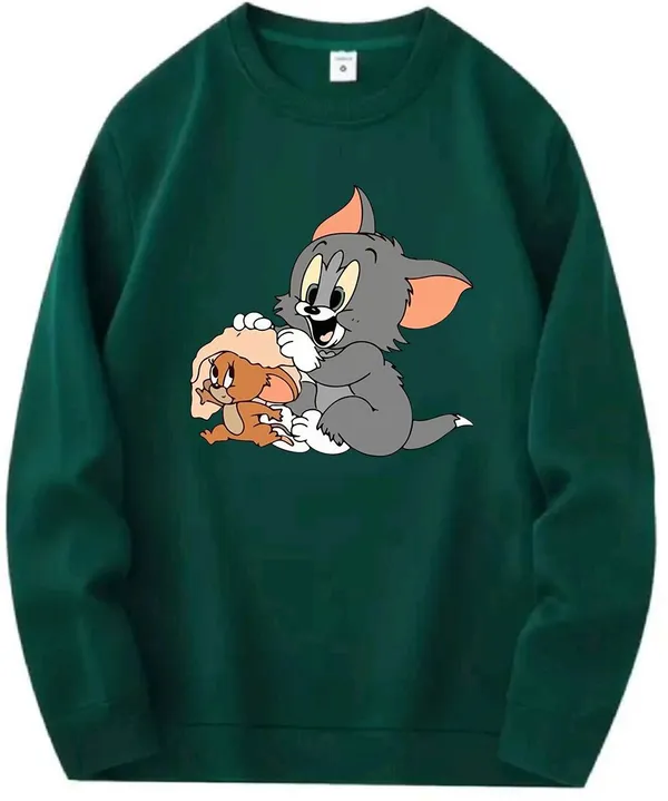 Green_Graphic_Print_Fleece_Full_Sleeve_Round_Neck_Sweatshirt_For_Men_&_Women