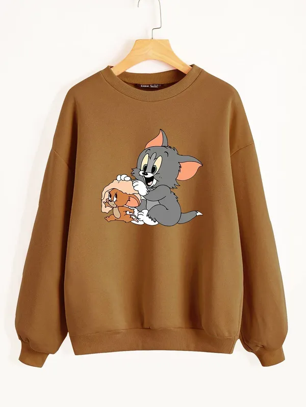 Khaki_Full_Sleeve_Graphic_Print_Men_&_Women_Sweatshirt